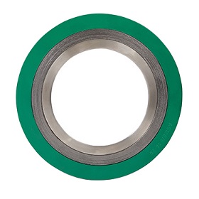 Spiral Wound Gasket dengan Inner dan Outer Ring